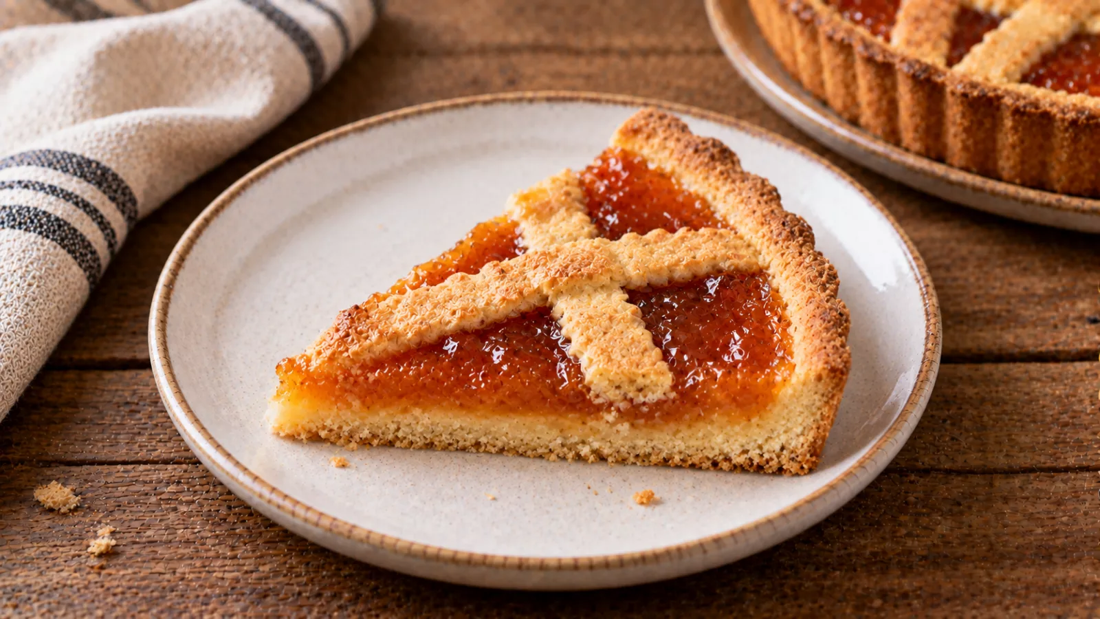 Crostata con marmellata