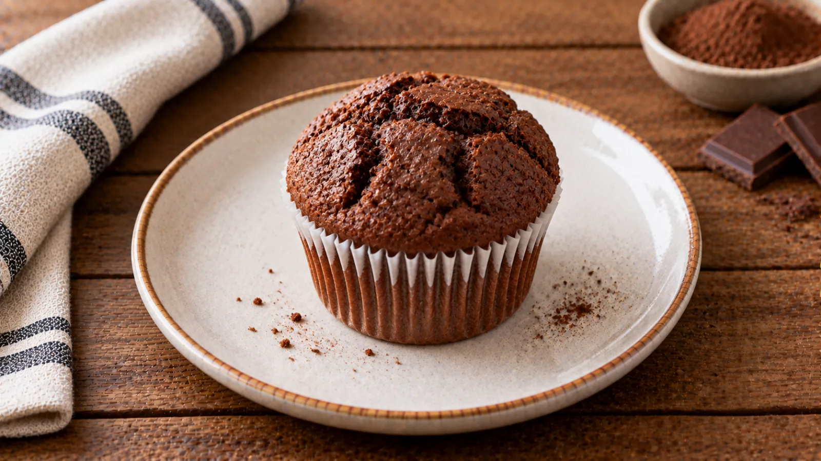 Muffin al cacao
