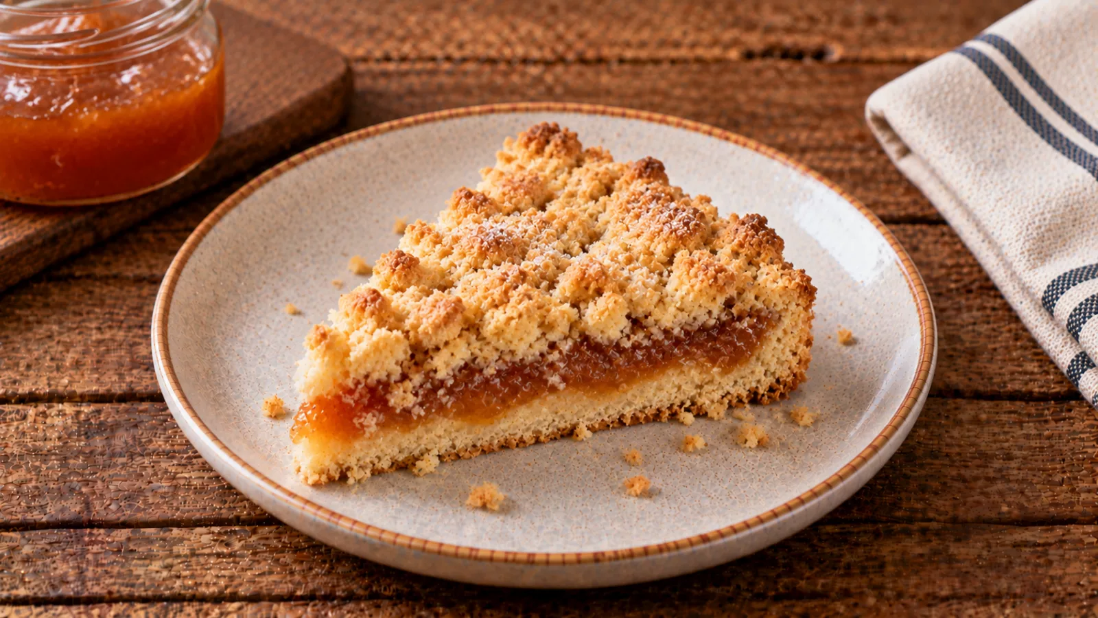 Sbriciolata con marmellata
